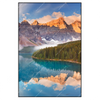 Xxl Wandbild Kanadischer Bergsee Hochformat Produktvorschau Frontal