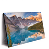 Xxl Wandbild Kanadischer Bergsee Querformat Produktvorschau Seitlich