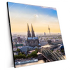 Xxl Wandbild Koelner Skyline Quadrat Produktvorschau Seitlich