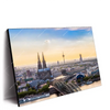 Xxl Wandbild Koelner Skyline Querformat Produktvorschau Seitlich