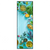 Xxl Wandbild Kraeuter Auf Blauem Holztisch Schmal Produktvorschau Frontal