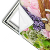 Xxl Wandbild Kraeuter Blumen Querformat Materialvorschau