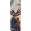 Xxl Wandbild Kreativer Hirsch Mit Farbspritzern Schmal Motivvorschau