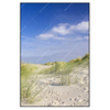 Xxl Wandbild Kuestenwanderung Durch Sandduenen Hochformat Produktvorschau Frontal