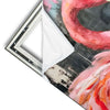 Xxl Wandbild Kunstvoller Flamingo Hochformat Materialvorschau