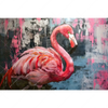 Xxl Wandbild Kunstvoller Flamingo Querformat Motivvorschau