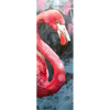 Xxl Wandbild Kunstvoller Flamingo Schmal Motivvorschau
