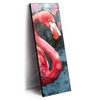 Xxl Wandbild Kunstvoller Flamingo Schmal Produktvorschau Seitlich
