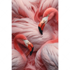 Xxl Wandbild Kuschelnde Flamingos Hochformat Motivvorschau
