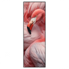 Xxl Wandbild Kuschelnde Flamingos Schmal Produktvorschau Frontal