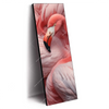 Xxl Wandbild Kuschelnde Flamingos Schmal Produktvorschau Seitlich