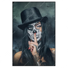 Xxl Wandbild La Calavera Catrina Hochformat Produktvorschau Frontal
