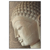 Xxl Wandbild Laechelnder Buddha Hochformat Produktvorschau Frontal