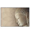 Xxl Wandbild Laechelnder Buddha Querformat Produktvorschau Frontal