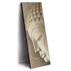 Xxl Wandbild Laechelnder Buddha Schmal Produktvorschau Seitlich