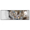 Xxl Wandbild Leopard Aquarell Panorama Produktvorschau Frontal