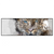 Xxl Wandbild Leopard Aquarell Panorama Produktvorschau Frontal