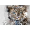 Xxl Wandbild Leopard Aquarell Querformat Motivvorschau