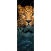 Xxl Wandbild Leopard Im Wasser Schmal Motivvorschau