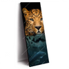 Xxl Wandbild Leopard Im Wasser Schmal Produktvorschau Seitlich