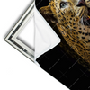 Xxl Wandbild Leopard In Der Dunkelheit Querformat Materialvorschau