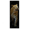 Xxl Wandbild Leopard In Der Dunkelheit Schmal Produktvorschau Frontal