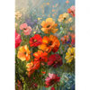 Xxl Wandbild Leuchtende Fruehlingsblumen Hochformat Motivvorschau