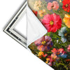 Xxl Wandbild Leuchtende Fruehlingsblumen Quadrat Materialvorschau