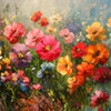 Xxl Wandbild Leuchtende Fruehlingsblumen Quadrat Motivvorschau