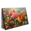 Xxl Wandbild Leuchtende Fruehlingsblumen Querformat Produktvorschau Seitlich