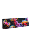 Xxl Wandbild Leuchtende Quallen Unter Wasser Panorama Produktvorschau Seitlich