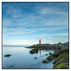 Xxl Wandbild Leuchtturm An Der Nordsee Quadrat Produktvorschau Frontal