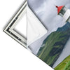 Xxl Wandbild Leuchtturm Auf Insel Hochformat Materialvorschau