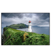 Xxl Wandbild Leuchtturm Auf Insel Querformat Produktvorschau Frontal
