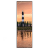 Xxl Wandbild Leuchtturm Bei Sonnenuntergang Schmal Produktvorschau Frontal