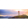Xxl Wandbild Leuchtturm Bei Stuermischer See Panorama Motivvorschau