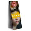 Xxl Wandbild Like Florales Portraet Schmal Produktvorschau Seitlich