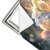Xxl Wandbild Lilien Im Morgenlicht Querformat Materialvorschau