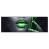 Xxl Wandbild Lippen Silber Gruen Panorama Produktvorschau Frontal