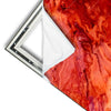Xxl Wandbild Liquid Marmor Rot Quadrat Materialvorschau