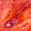 Xxl Wandbild Liquid Marmor Rot Quadrat Zoom