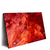 Xxl Wandbild Liquid Marmor Rot Querformat Produktvorschau Seitlich