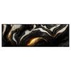 Xxl Wandbild Liquid Marmor Schwarz Gold Panorama Produktvorschau Frontal