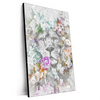 Xxl Wandbild Loewe Blumen Hochformat Produktvorschau Seitlich