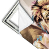 Xxl Wandbild Loewe Koenig Der Tiere Hochformat Materialvorschau