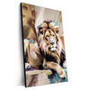 Xxl Wandbild Loewe Koenig Der Tiere Hochformat Produktvorschau Seitlich