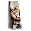 Xxl Wandbild Loewe Koenig Der Tiere Schmal Produktvorschau Seitlich