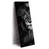 Xxl Wandbild Loewe Schwarzweiss Schmal Produktvorschau Seitlich