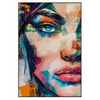 Xxl Wandbild Loretta Abstrakt Patchwork Art Hochformat Produktvorschau Frontal