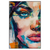 Xxl Wandbild Loretta Abstrakt Patchwork Art Hochformat Produktvorschau Frontal